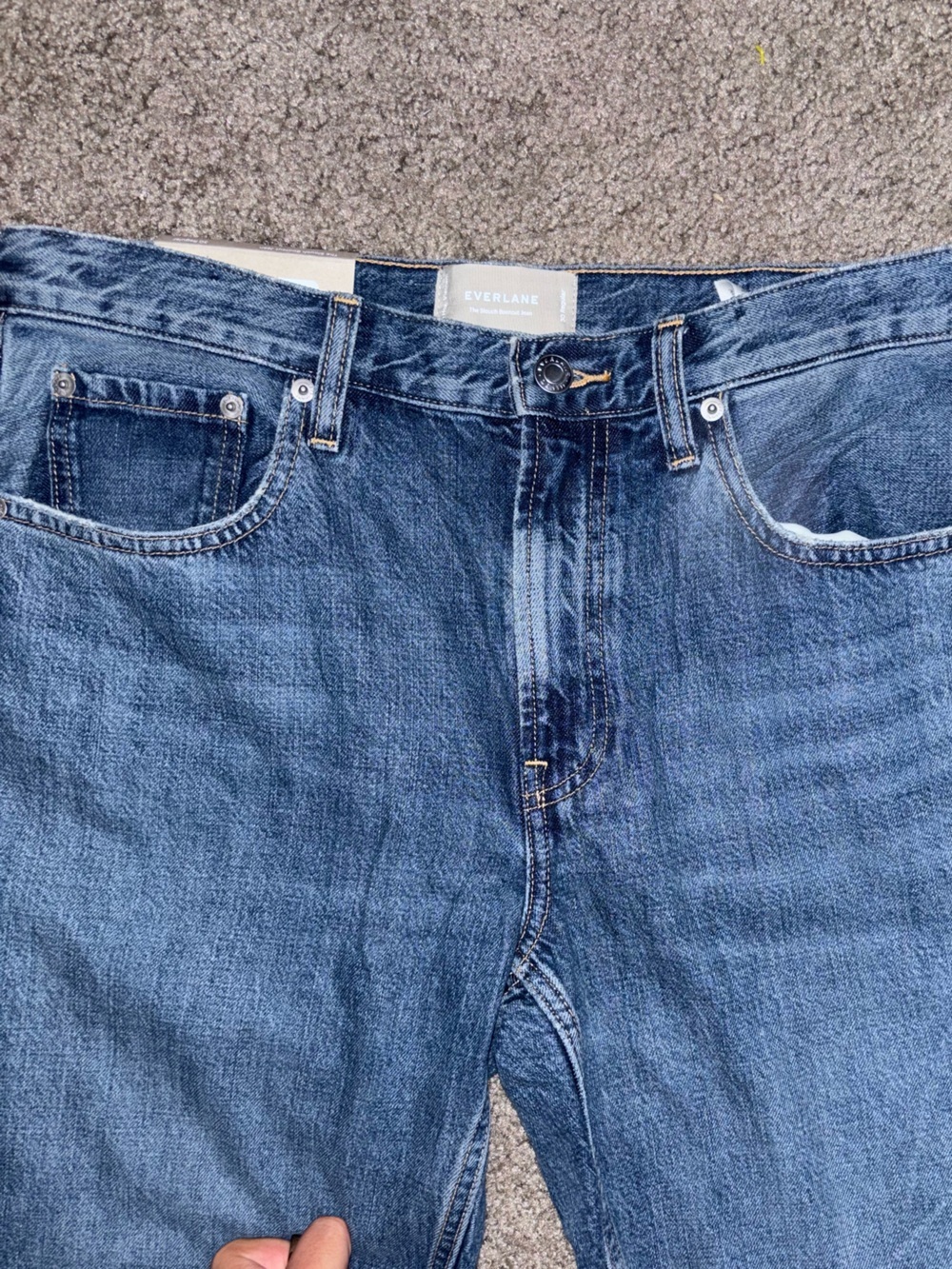 Everlane Mid-Rise The Slouch Bootcut Jean Wide Leg Jeans - Picture 5 of 7